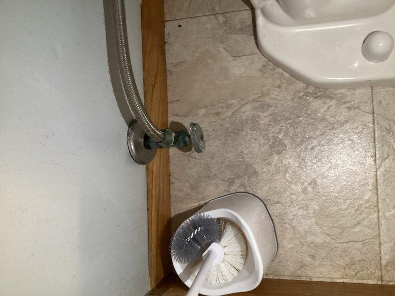 Completed comprehensive plumbing inspection of residential property, coordinating arrival time with homeowner for accessibility. Conducted thorough evaluation of all plumbing fixtures, water supply lines, shut-off valves, and drainage systems throughout the home. 

Inspection revealed multiple fixtures and components showing typical wear consistent with age of installation. Examined bathroom facilities including toilet installation, water supply connections, angle stop valves, and flexible braided supply lines. Verified proper mounting and sealing of fixtures to floor surfaces. Assessed condition of tile flooring around plumbing fixtures, noting areas of discoloration and age-related wear patterns.

Evaluated flush mechanisms, fill valves, and flapper assemblies for proper operation. Inspected shut-off valve functionality and checked for signs of corrosion or mineral buildup on chrome fixtures. Examined flexible water supply lines for deterioration, kinking, or potential failure points