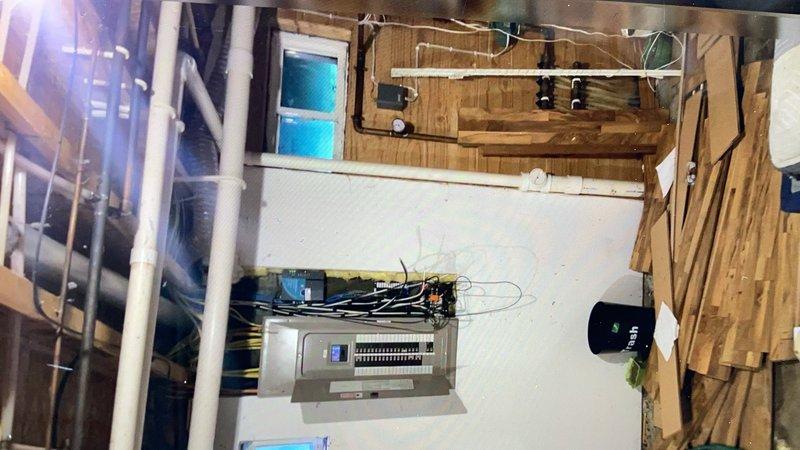 Responded to no cooling call on residential air conditioning system installed less than one year ago. Upon arrival, diagnosed shorted contactor in outdoor condenser unit causing ground fault condition that tripped furnace fuse breaker. Replaced defective contactor under warranty, restored power to system, and verified proper operation of air conditioning unit.