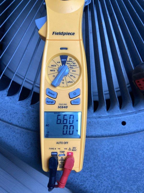 Performed scheduled maintenance tune-up on Goodman air conditioning condenser unit. Conducted comprehensive system inspection including refrigerant level verification, amperage testing, and overall component assessment. All readings were within acceptable operating parameters and unit demonstrated proper cooling performance. Identified and replaced out-of-range capacitor to prevent potential compressor damage and ensure optimal system operation. Verified clean condenser coil and air filter. Confirmed system operating efficiently upon completion of service.
