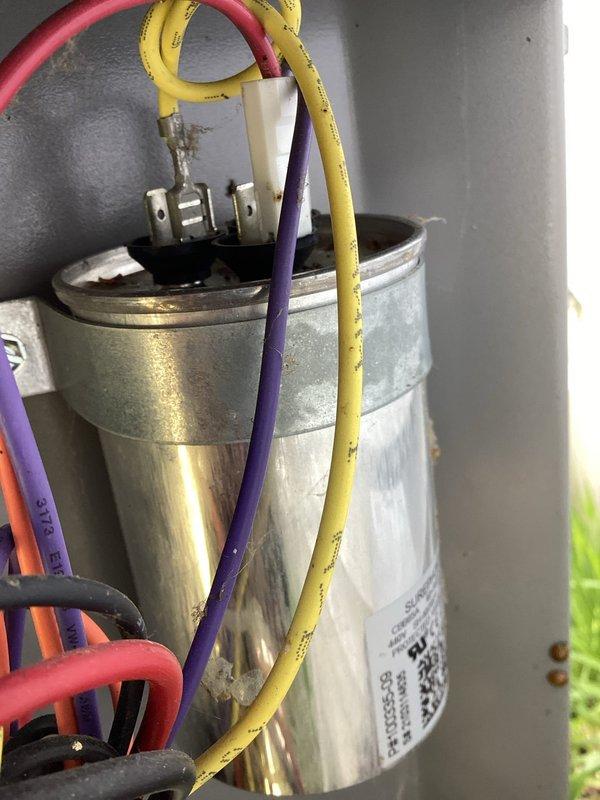Performed scheduled maintenance on air conditioning system and diagnosed no-start condition. Identified and replaced failed high limit switch, restoring system operation. Documented equipment make, model, and serial number information with photographs per service requirements.