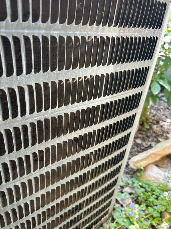 Performed comprehensive air conditioning tune-up and preventative maintenance under the Family Rewards agreement. Conducted thorough system inspection including thermostat operation, blower assembly, outdoor coil condition, electrical components, contactor, capacitor, condensate drain, refrigerant operation, and temperature split verification. All readings were within normal parameters with no mechanical issues or safety concerns identified. Filter showed significant dust and debris accumulation consistent with extended use. Outdoor unit coil fins were intact and properly aligned with typical weathering from exterior installation. System demonstrated proper cooling operation and performance as designed. No repairs required at this time. Recommended continued seasonal maintenance to maintain system efficiency and monitor normal component wear as equipment ages.