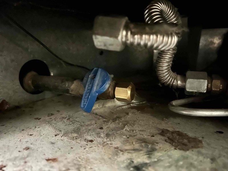 Completed gas line repairs by installing two flare caps and capping unused gas piping on fireplaces to ensure safe system operation. Performed comprehensive tune-up on furnace, inspecting burner assembly, heat exchanger, gas valve connections, and blower components. Conducted air conditioning tune-up including inspection of refrigerant lines, electrical connections, condenser unit, and overall system performance verification.