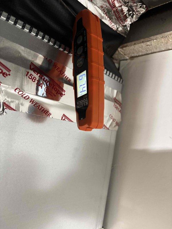 Performed comprehensive A/C maintenance on a 10-year-old single condenser system utilizing R-410A refrigerant under 60-degree ambient conditions. Conducted thorough inspection of all critical components including air filter, thermostat operation, temperature differential across evaporator coil, condenser unit, evaporator and condenser coils, blower and condenser fan motors, electrical capacitors, compressor operation, refrigerant charge levels, and condensate drain system. All components tested within normal operating parameters with system cooling effectively at time of service. Identified outdoor unit dual-run capacitor (35+5 MFD) showing signs of degradation and recommended replacement to prevent future compressor or fan motor failure. Provided written estimate for capacitor replacement, which was declined by customer at this time. System left in safe operating condition with all findings documented and communicated.