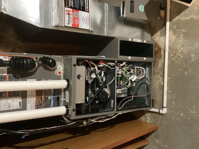 Responded to warranty call for furnace vibration issue during high fire operation. Upon inspection, identified out-of-round blower wheel as root cause of excessive vibration and shaking. Verified airflow concerns and checked dip switch settings on unit control board. Ordered replacement blower wheel assembly to resolve mechanical failure and restore proper system operation.