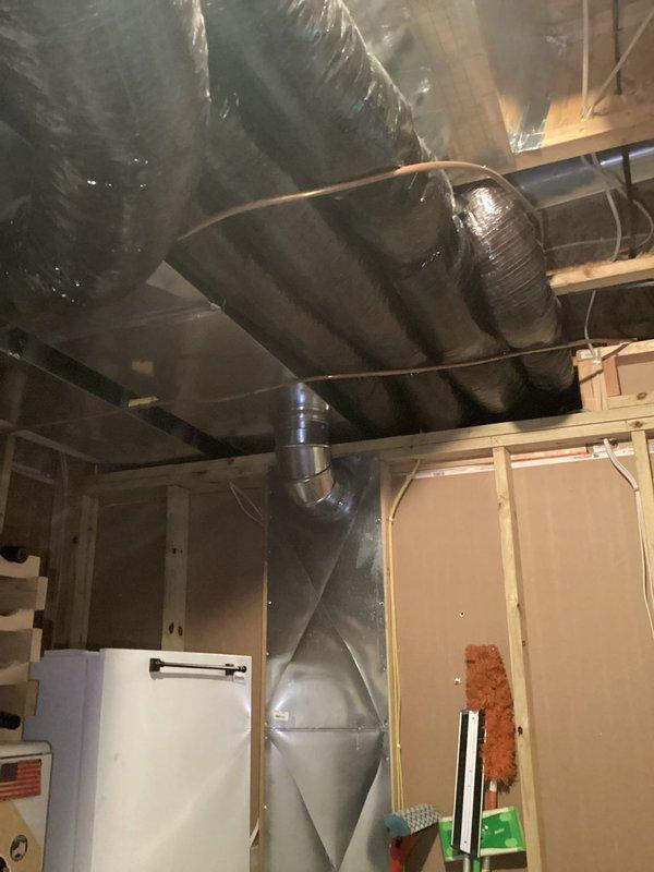 Responded to emergency gas line repair after homeowner accidentally severed the main gas line while performing sprinkler repairs in the ceiling. Located the damaged section at the point where the main gas line enters the residence. Removed the compromised section, pulled new gas line through the wall penetration, and reconnected securely to the gas meter, restoring safe gas service to the home.