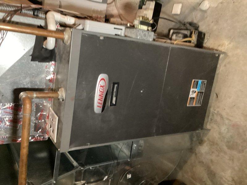 Performed comprehensive maintenance on dual air conditioning systems, completing full tune-ups including inspection of evaporator coils, blowers, air filters, condensers, capacitors, contactors, compressors, and refrigerant levels—both systems operating normally with recommendation to replace air filters in approximately one month. Replaced failed zone valve head on boiler system serving second floor rear bathroom zone, completed rewiring of new valve assembly, and verified proper operation. Performed thorough cleaning and maintenance on energy recovery ventilator (ERV) system which showed signs of neglect, including cleaning of prefilters and interior components to restore proper air exchange function.
