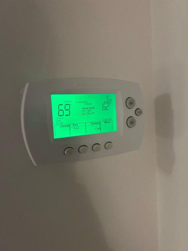 Completed comprehensive AC tune-up and preventative maintenance on single air conditioning unit under PA Membership agreement. Performed full system inspection including thermostat operation verification, filter replacement (16x25x1), blower assembly evaluation, outdoor coil condition assessment, electrical component testing, contactor and capacitor inspection, condensate drain check, refrigerant operation analysis, and temperature split measurements. All readings returned normal values with no mechanical issues or safety concerns identified. System operating within manufacturer specifications with proper cooling output confirmed. Equipment showing age-appropriate wear on copper tubing with visible oxidation and patina, but all components functioning correctly. Recommend continued seasonal maintenance to preserve system efficiency and monitor normal component degradation as unit ages.