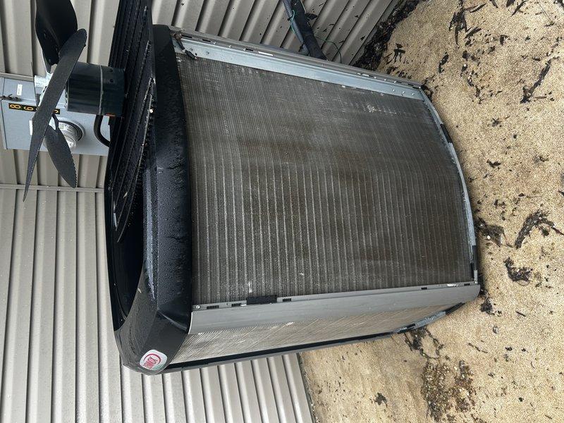 Completed comprehensive air conditioning tuneup as part of recurring maintenance agreement. Tested system operation and confirmed proper cooling with good temperature drop across evaporator coil. Replaced air filter, cleared condensate drain line, performed condenser coil cleaning, and inspected all exterior components. All equipment operating within normal parameters.