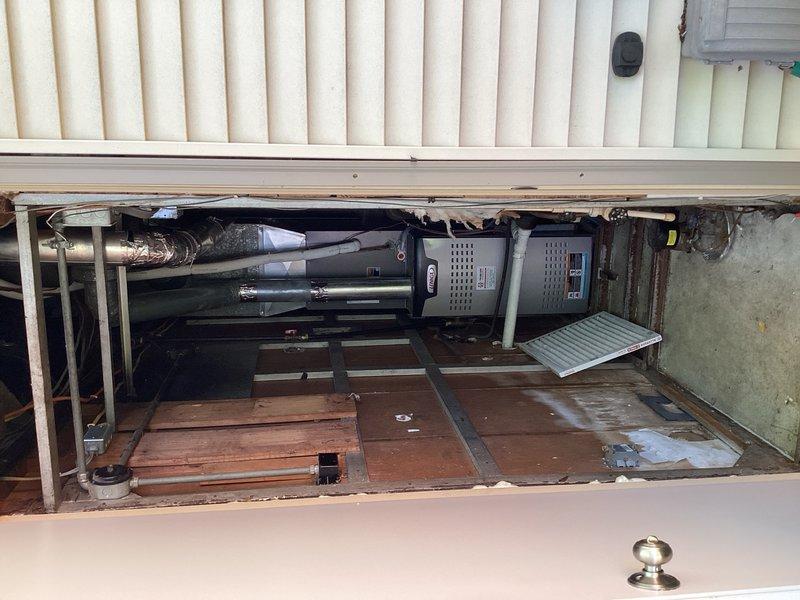 Completed annual air conditioning maintenance tune-up on Lennox outdoor condensing unit. Performed comprehensive system inspection including cleaning of outdoor coil, inspection of electrical components, refrigerant pressures, and routine operational checks—all parameters found within manufacturer specifications. Replaced heavily soiled air filter and conducted operational test with 15-minute runtime, confirming proper system performance with 15-degree temperature split across evaporator coil.