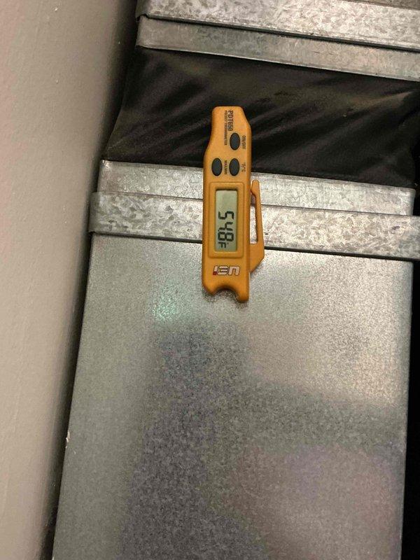 Performed preventative maintenance tune-up on a 4-year-old Daikin side discharge air conditioning unit. Due to the system being critically charged, verified refrigerant charge using temperature drop method rather than connecting gauges, with readings confirming proper charge within manufacturer specifications. Conducted comprehensive inspection of all system components with no deficiencies identified. Discovered and corrected float switch that had been tilted to the side, which was interrupting power to the unit. Adjusted float switch to proper position and advised homeowner to exercise caution around the closet area to prevent future displacement. System restored to full operational status with no additional recommendations or repairs needed at this time.