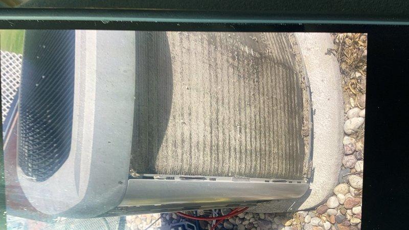 Responded to no cooling complaint on heat pump system. Unit was locked out on high discharge line temperature fault code 415. Upon inspection and diagnostics, determined the thermostatic expansion valve (TXV) had failed, causing the high temperature condition. Documented findings with photos showing outdoor unit condition and coil assembly. Provided estimate for TXV replacement, which was approved. Parts have been ordered and installation will be scheduled upon arrival.