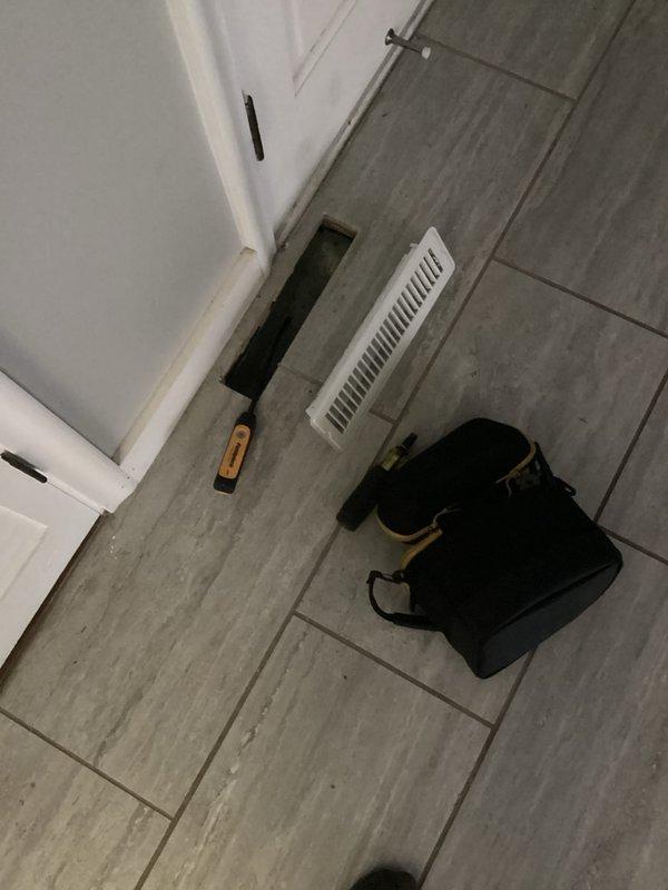 Responded to complaint of insufficient cooling on main level of residence with recently installed AC system. Upon arrival, verified actual temperature readings showed main level at 70°F (not 74°F as perceived) while basement measured 63°F, indicating significant temperature stratification between levels. Inspected system operation and confirmed proper refrigerant charge with good temperature split across evaporator coil. Verified air filter was clean and unobstructed. Adjusted blower fan speed to increase airflow to upper level and opened return air damper in basement to improve air circulation and balance between zones. System operating within normal parameters with adequate cooling capacity; issue resolved through airflow optimization and improved air distribution throughout home.