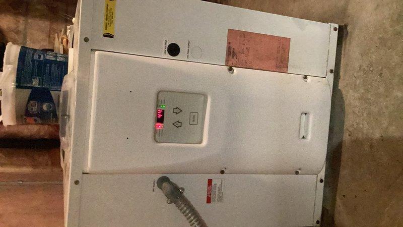 Responded to no cooling complaint on 20-year-old geothermal system. Upon arrival, discovered the circulation pump supplying cooling to the air handler was unplugged. Restored power to the pump, verified proper operation of the geothermal loop and air handler, and confirmed system was delivering adequate cooling throughout the home. System returned to normal operation.