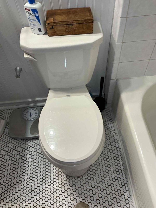 Responded to service call for the only toilet in residence that had been previously removed due to uneven subfloor conditions. Upon arrival, found toilet disconnected with closet flange removed and subfloor lower on the back side. Installed new closet flange to ensure proper height and stability. Reset toilet with new wax ring seal, securing fixture with appropriate hardware. Verified proper alignment, tested for leaks, and confirmed full functionality of toilet operation before completing service.