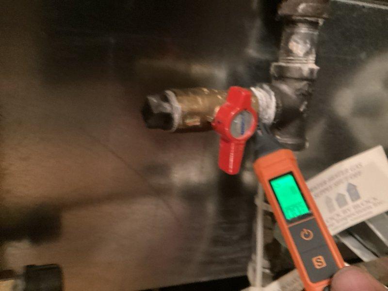 Disconnected and properly capped gas supply line in mechanical room following homeowner's conversion from gas range to electric range. Capped both the gas line to the range location and the ball valve at the gas supply point to allow for potential future use. Performed leak testing to verify system integrity, then closed ball valve and secured loose gas line to prevent movement and noise. All gas connections left safe and code-compliant with supply line preserved for future reconnection if needed.
