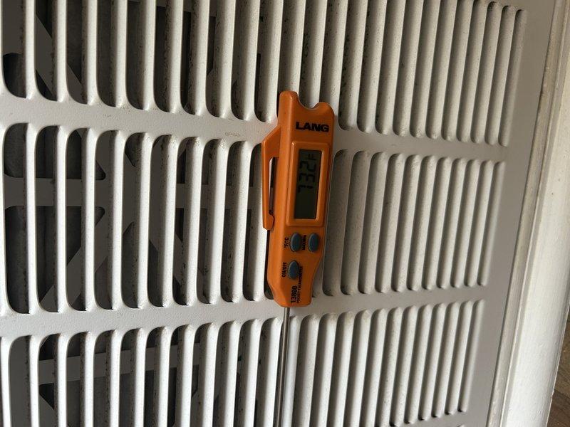 Completed comprehensive air conditioning tune-up and maintenance visit with no issues found. Performed full system operational testing, cleared condensate drain line, replaced air filter, and thoroughly cleaned outdoor condenser unit. Verified all refrigerant pressures and temperature readings, confirming system is operating within manufacturer specifications.
