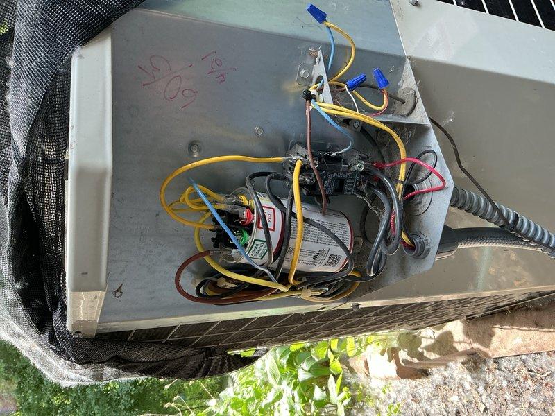 Responded to no cooling complaint on 22-year-old R22 air conditioning system. Upon inspection, discovered system was low on refrigerant and assessed overall condition of aging unit. Due to the system's age, R22 refrigerant type, and current refrigerant loss, recommended full system replacement and assisted in scheduling estimate appointment for new equipment installation.