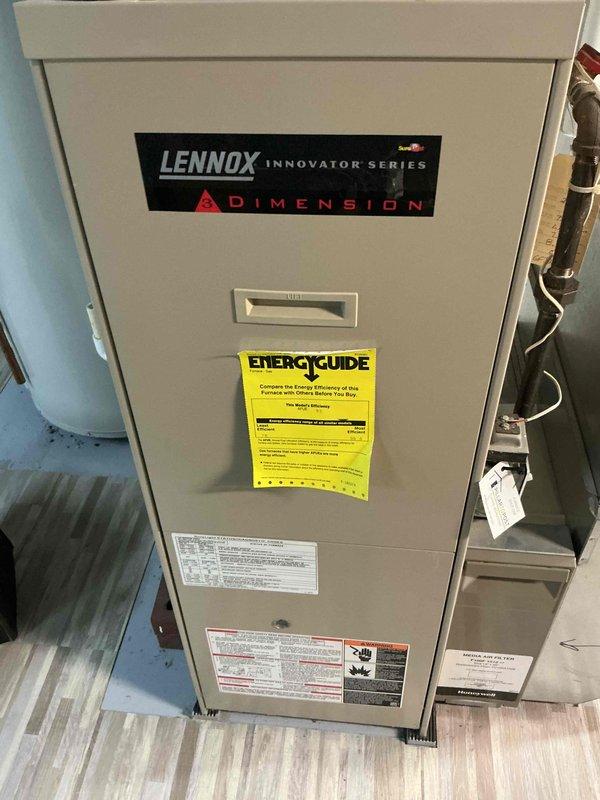 # HVAC Service Completed - No Cooling Issue Resolved

Responded to a no cooling call on a 10+ year old system. Customer reported that another contractor had previously replaced a fuse, but the unit remained non-operational. Upon arrival, performed diagnostic testing on the outdoor condensing unit and indoor air handler components.

Inspection revealed the outdoor condenser unit exhibited significant age-related deterioration, including extensive rust and corrosion on the fan grille assembly and metal components. The unit showed clear signs of prolonged outdoor exposure with weathering throughout. Vegetation had grown around the base, indicating the system had been in service for an extended period.

Diagnostic testing identified a failed compressor delay board as the root cause of the no-cooling condition. The delay board failure prevented the compressor from engaging, rendering the air conditioning system inoperable. Given the advanced age of the equipment (10+ years), the extent of v