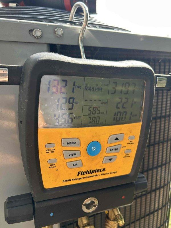 Responded to no cooling call on 8-year-old residential central air conditioning system. Upon inspection, discovered low voltage control wiring had been damaged by rodent activity, causing system failure. Repaired compromised wiring, restored electrical connections, and verified proper system operation. Tested cooling cycle and confirmed unit returning to normal function with adequate airflow and temperature output.