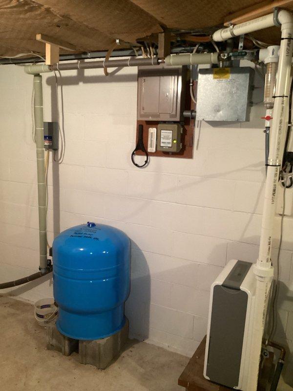 Installed freeze-proof hose bibb with up to 15 feet of PEX tubing routed through crawlspace to replace existing exterior hose bib. Medium access installation required two technicians to navigate crawlspace conditions and properly secure plumbing connections to prevent freezing in harsh weather conditions.