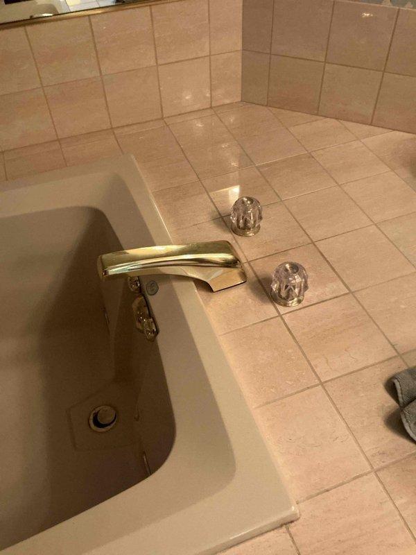 Returned to address leak issue on Roman tub faucet system. Replaced springs, seats, and cartridge on the cold side valve with manufacturer-specified replacement parts compatible with standard brands including Moen and Delta. Testing confirmed proper operation and leak resolution upon completion.