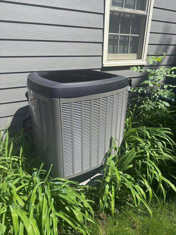 Responded to no cooling complaint on a 1-year-old Lennox SL25XPV-024-230A02 system. Upon arrival, customer reported receiving a communication error code that prevented system operation. Performed membership maintenance inspection and found system operating normally with no active fault codes present. Verified proper cooling operation, checked refrigerant charge (HFC-410A), inspected electrical connections, and confirmed all components functioning within manufacturer specifications. Unit appeared clean with no visible issues at outdoor condensing unit. Advised customer to monitor system performance and contact for service if communication errors recur, as intermittent communication faults may require further diagnostic work to identify root cause.
