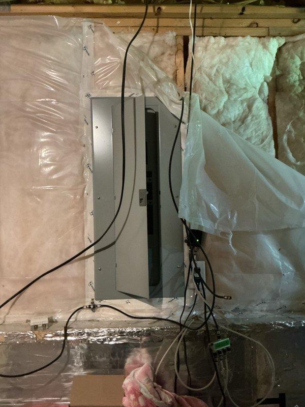 Responded to no cooling complaint on 13-year-old system. Found indoor blower operating normally but compressor not running at outdoor unit. Diagnosed failed capacitor preventing compressor from starting while condenser fan continued to operate. Replaced defective capacitor and verified system operation. Unit restored to proper cooling function with compressor and all components operating within normal parameters.