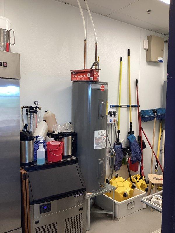 Conducted site assessment for commercial espresso machine installation, evaluating existing utility room infrastructure and plumbing access points. Provided estimate for water supply line and drain line installation to accommodate espresso equipment, as well as water softener system integration to protect the machine from mineral buildup and ensure optimal beverage quality.