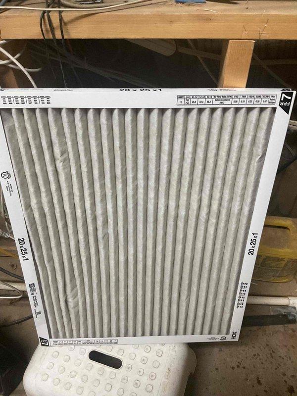 Completed annual cooling maintenance visit on one rooftop unit and one mini split system. Performed comprehensive tune-up procedures on both units. Identified and replaced dirty air filter with 20x25x1 filter. Inspected Daikin furnace installation and associated components including PVC venting and gas lines. All equipment operating within normal parameters upon completion of preventative maintenance procedures.