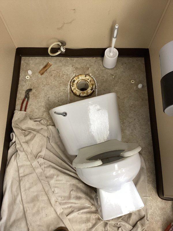 Responded to call for clogged toilet and sink in toddler room with improper flushing. Upon inspection, identified foreign objects (toys) causing blockages in both fixtures. Manually extracted obstructions from toilet bowl and sink drain. Verified proper water flow and flush operation following removal. Fixtures restored to full functionality.