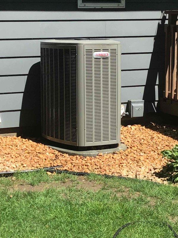 Performed preventative maintenance tune-up on 6-year-old Lennox air conditioning system. Conducted comprehensive inspection including washing condenser coil, testing all electrical components, and verifying system operation. All measurements and readings confirmed within manufacturer specifications, with unit operating properly upon completion.