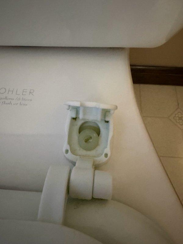 Responded to service call for loose toilet seat that was not sitting correctly on the toilet bowl. Reinstalled and properly secured toilet seat by tightening mounting bolts to manufacturer specifications. Upon request, inspected bathroom shower fixtures and identified loose shower handle assembly. Tightened shower handle mounting hardware to restore proper operation and stability. All fixtures tested and confirmed secure upon completion.