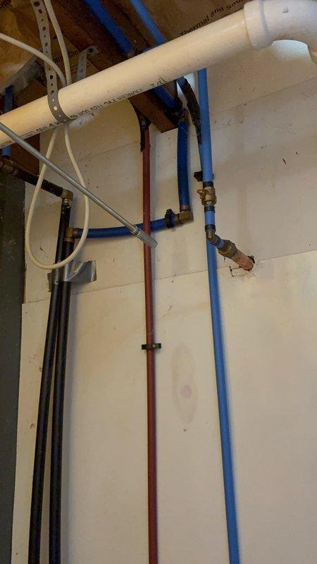 Responded to service call for non-functional outdoor spigot requiring activation and shut-off valve repair. Upon inspection, discovered the hose bibb shut-off valve was missing its handle, which had been inadvertently left off during previous hose bibb replacement work completed last year. Successfully installed new shut-off handle on existing valve assembly, restoring full operational control of the outdoor water supply system.