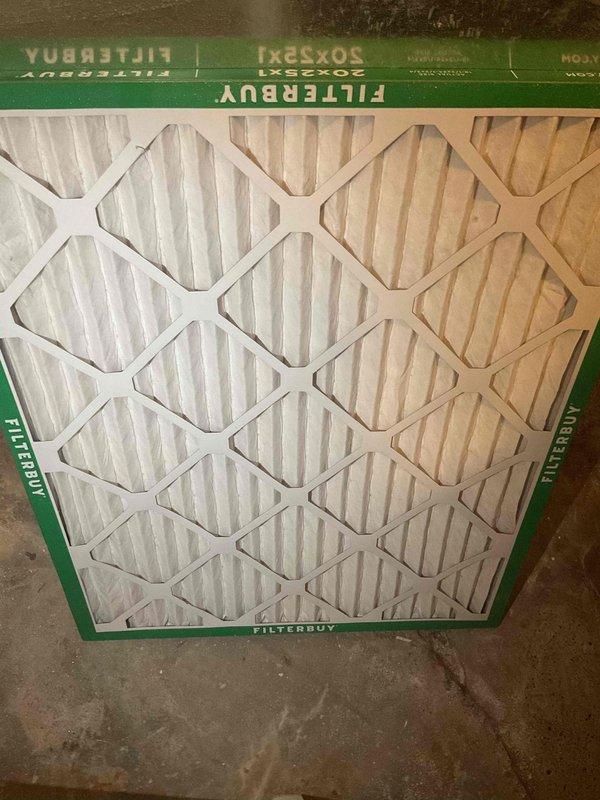 Completed spring maintenance tune-up on dual HVAC system consisting of 2-year-old Bryant and 2-year-old Lennox units. Replaced heavily soiled air filter and performed thorough cleaning of dirty condenser coils on both outdoor units. System tested and confirmed operational upon completion.