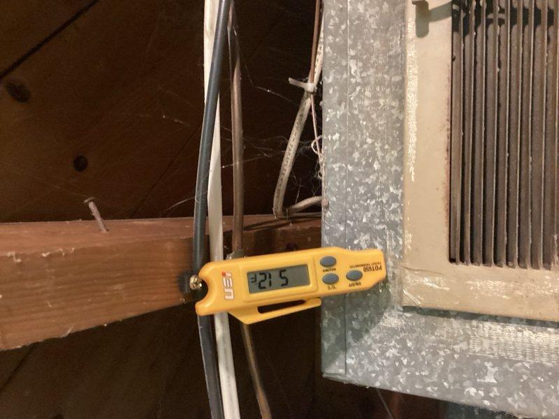 Responded to a free second opinion call for a 6-year-old Lennox air conditioning system that had been experiencing refrigerant leak issues. Previous contractor had identified a leaking evaporator coil in the basement using UV dye, replaced the coil two days prior, but homeowner was concerned the system still had a leak. Upon arrival, performed visual inspection of both outdoor condenser unit and indoor components. Observed proper system operation with adequate cooling performance and noted frost accumulation on ductwork indicating normal refrigerant flow and heat exchange. Did not connect manifold gauges as this was a consultation visit only. System appeared to be functioning correctly at time of inspection with no obvious signs of refrigerant loss or performance issues. Advised homeowner that newly installed coil may need additional time for system stabilization and monitoring. Provided option for future leak detection service using UV dye inspection and refrigerant recharge if coolin