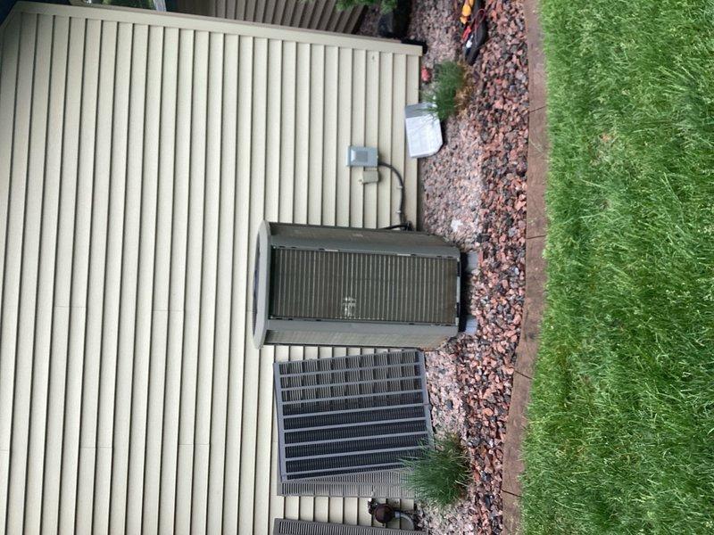 Completed scheduled maintenance visit for 3-year-old air conditioning system under rewards membership program. Disassembled outdoor condenser unit and performed thorough washing of condenser coil, inspected all components, and verified system operation. System demonstrated excellent performance with 22° temperature drop across the evaporator coil, confirming proper refrigerant charge and airflow. All components operating within manufacturer specifications with no deficiencies noted.