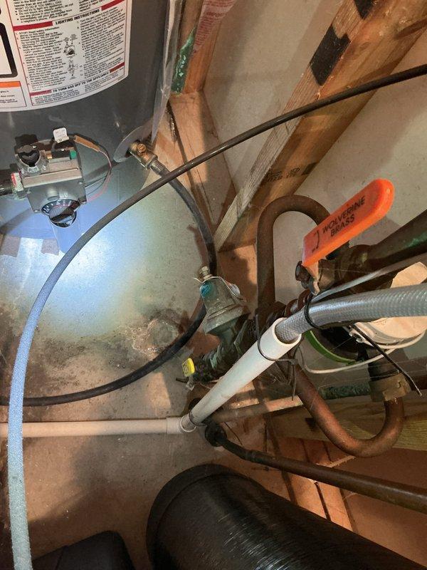 Responded to service call for hose connection stuck to exterior spigot. Upon arrival, found garden hose thread seized onto hose bib connection, preventing removal through normal means. Successfully freed and removed the stuck hose from the spigot using appropriate tools and techniques. Inspected spigot for damage and verified proper operation after hose removal.