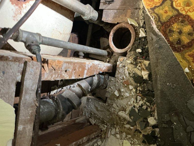 Responded to service call for leaking bathtub waste and overflow assembly along with failed drum trap. Upon inspection, confirmed active leaks at both the overflow drain and drum trap requiring immediate replacement. Successfully removed deteriorated waste and overflow assembly and corroded drum trap, then installed new components to restore proper drainage function and eliminate leaks. Noted slow drainage issue and advised customer to test system after extended period of non-use before proceeding with potential wall access and drain line replacement if drainage does not improve with regular use.