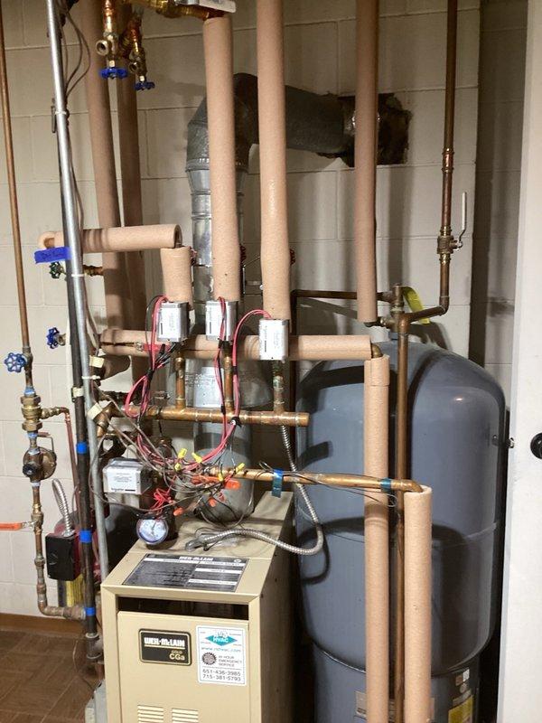 Completed comprehensive plumbing inspection of residential property, including evaluation of mechanical room systems and kitchen plumbing fixtures. Identified downstairs dishwasher requiring proper installation with recommendations to lower drain connection and complete water supply hookup for new unit. Communicated necessary corrective actions to homeowner for completion.