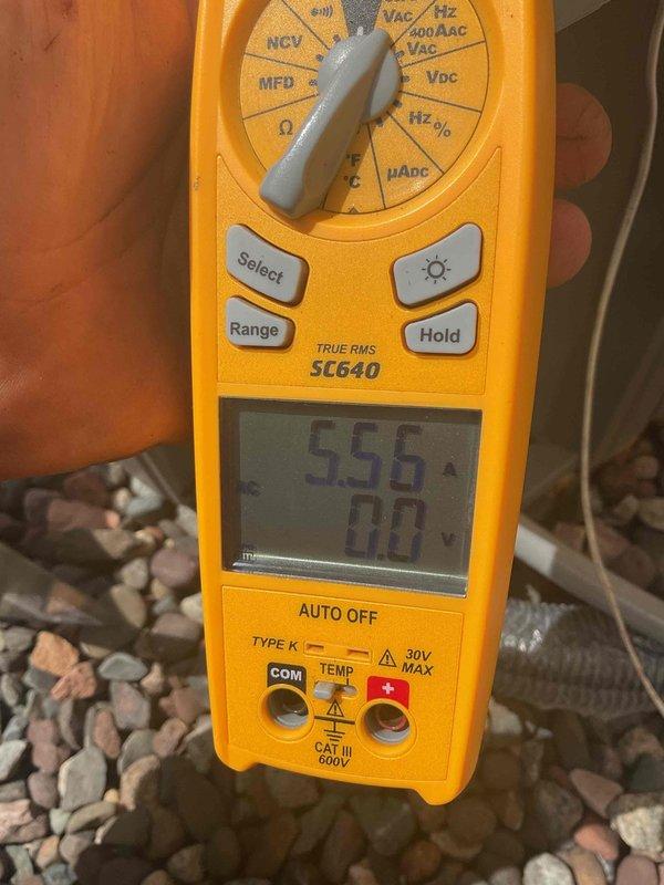 Responded to service call for second opinion on 2-year-old air conditioning system with suspected compressor failure. Upon arrival, performed diagnostic testing using digital multimeter to measure electrical values and system performance. Confirmed compressor grinding noise and abnormal electrical readings indicating compressor motor failure. Replaced failed compressor unit and restored system to proper operating condition.