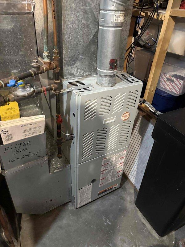 Responded to no-cool complaint on 26-year-old residential air conditioning system. Upon arrival, outdoor unit fan was not running and producing clicking noise. Verified thermostat settings for cooling mode. Inspected indoor unit including air filter, condensate drain, and blower motor—all components functioning properly. Proceeded to outdoor unit which failed to operate. Disconnected power and performed electrical diagnostics. Identified failed dual-run capacitor (35+5 MFD) as root cause of system failure. Presented repair options and received approval for capacitor replacement. Installed new capacitor and restored power to system. Verified proper operation of compressor and condenser fan motor. Measured temperature split at 22 degrees, confirming adequate cooling performance. System returned to normal operation. Homeowner expressed interest in full system replacement due to age of equipment; scheduled comfort advisor consultation for afternoon appointment.