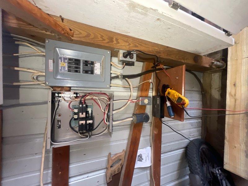 Responded to no cooling call on system installed last year. Upon arrival, discovered main breaker feeding the electrical sub-panel was in the off position, which supplies power to the air conditioning circuit. Reset breaker to on position, restoring power to the AC system. Verified unit operation and confirmed cooling function restored. System now operating normally.