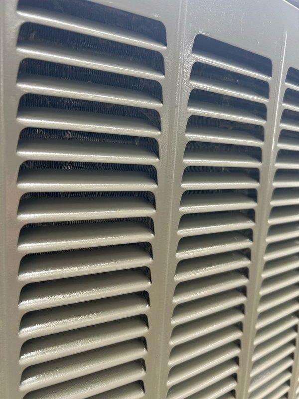 Completed comprehensive heat pump tune-up and maintenance inspection per agreement with no reported issues. Performed thorough system evaluation including thermostat operation, air filter assessment, blower assembly inspection, outdoor coil examination, electrical component testing, contactor inspection, condensate drain verification, refrigerant performance analysis, and temperature split measurements. All operational parameters and readings confirmed within manufacturer specifications with no mechanical defects or safety concerns identified. System verified operating efficiently and properly. Documented equipment condition with photos showing outdoor unit louvers and internal components including refrigerant lines, electrical connections, and cabinet interior. Advised customer to maintain regular filter changes, keep indoor and outdoor coils clean, and continue scheduled preventive maintenance to ensure optimal system performance and longevity.