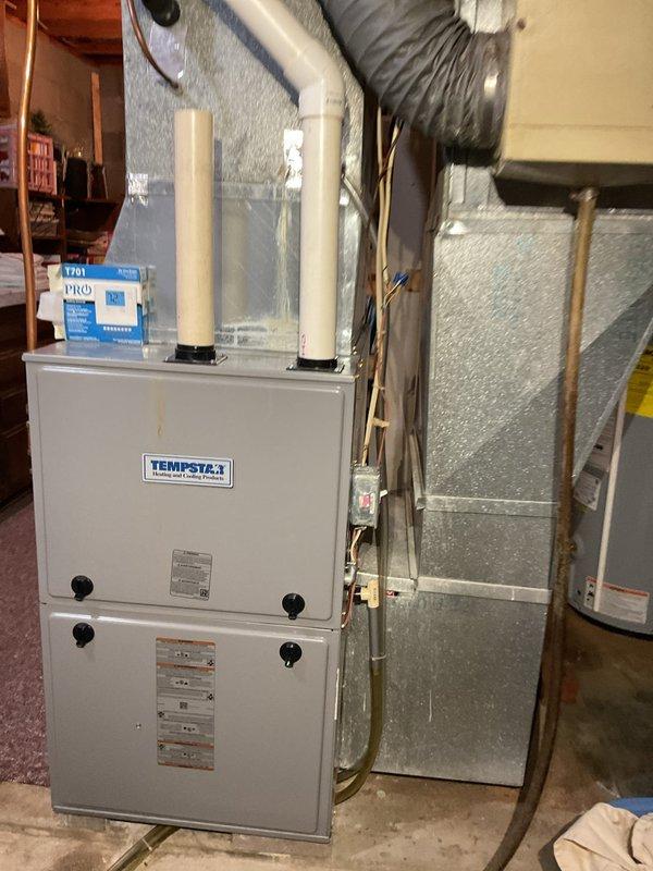Responded to no cooling complaint on 21-year-old Tempstar split system with outdoor condensing unit. Upon arrival, confirmed system inoperative with indoor temperature at 80°F. Performed diagnostic evaluation and identified failed capacitor as root cause of system failure. Replaced defective capacitor and restored system to operational status. Due to advanced age of equipment, provided pricing options for complete system replacement as requested by homeowner.