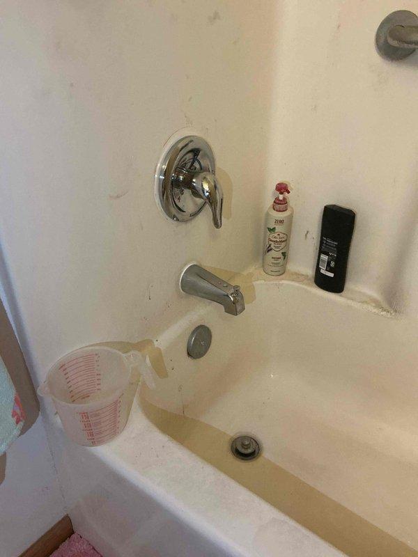 Sold and installed a Moen Chateau Chrome L2353 tub and shower valve system with matching chrome spout and showerhead. The Posi-Temp pressure-balancing valve assembly was mounted to copper supply lines, featuring a single lever handle for temperature control. Return visit scheduled to complete final installation and testing of the shower valve assembly.