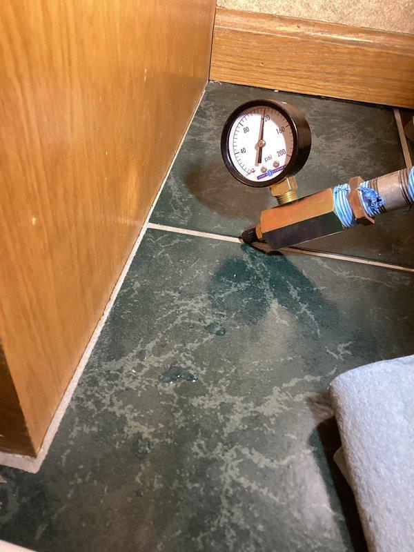 Responded to complaint of water softener using insufficient salt and noticeable change in water quality. Upon arrival, confirmed softener was operating and actively softening water. Conducted system diagnostics and discovered excessively high water pressure throughout the home. Identified failed pressure reducing valve (PRV) as root cause of the issue. Replaced defective PRV to restore proper system pressure and ensure optimal water softener performance.