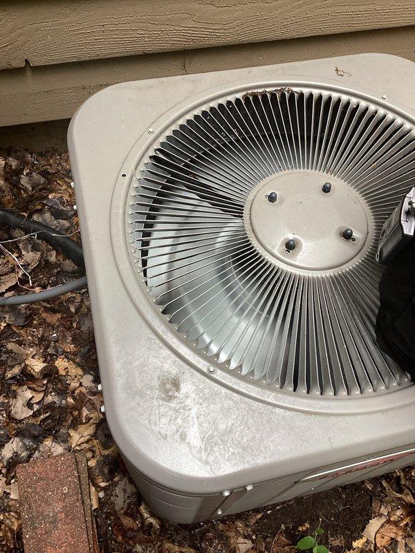 Responded to no cooling complaint on 2020 K&S-installed air conditioning system still under warranty. Diagnosed electrical issue with shorted wiring caused by stripped wire insulation at outdoor condenser unit. Replaced damaged wiring to restore proper electrical connections and system operation.