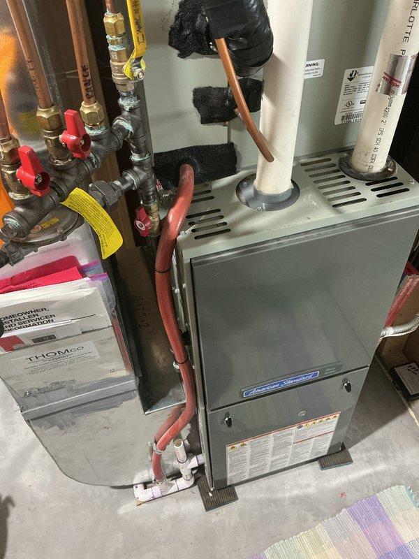 Performed comprehensive air conditioning tune-up on 8-year-old system. Tested and verified refrigerant charge levels within proper range. Inspected and tested compressor, fan motor, and contactor—all components operating within specifications. Identified failing capacitor reading out of acceptable range and replaced with new unit. Confirmed air conditioning system fully operational following capacitor replacement.

During routine inspection, discovered cracked heat exchanger in furnace located past the high limit switch, rendering the heating system unsafe for operation. Tagged furnace as inoperable due to safety hazard. Initiated warranty verification process for heat exchanger replacement and scheduled follow-up appointment to provide repair estimate and discuss furnace replacement options.