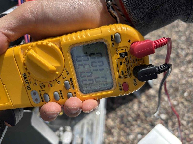 Completed preventive maintenance service on one rooftop air conditioning unit utilizing R-410A refrigerant with ambient temperature at 78 degrees. Performed comprehensive inspection of all system components including air filter, thermostat operation, temperature differential, condenser unit, evaporator and condenser coils, blower and condenser motors, run and start capacitors, compressor operation, refrigerant charge levels, and condensate drain line. Verified equipment mounts and structural supports per customer request. All components tested within normal operating parameters and system is functioning properly at time of service completion.
