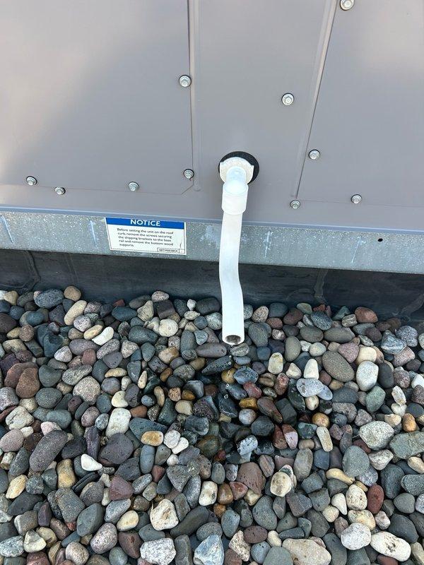 Responded to a no cooling call on a commercial rooftop unit experiencing high pressure lockout and thermostat communication issues. Upon arrival, confirmed the thermostat was calling for cooling but the unit was not responding. Accessed the RTU and discovered the condenser coils were heavily impacted with multiple layers of dirt and debris. Connected refrigerant gauges and measured head pressure exceeding 500 PSI, well above normal operating range. Removed access panels and thoroughly cleaned the condenser coils to restore proper airflow and heat rejection. After cleaning, cycled the unit and rechecked refrigerant pressures, confirming all readings returned to normal operating parameters. Inspected air filters and condensate drain, finding both in acceptable condition with no issues. Verified unit operation with proper cooling cycle and normal system pressures. Unit restored to full operational status.